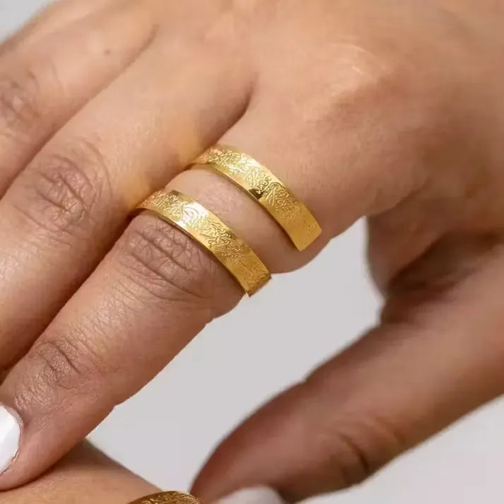 Ayatul Kursi Spiral Ring