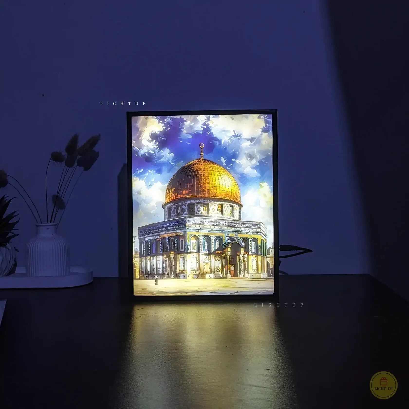 Al-Aqsa Mosque Transformation Lightbox
