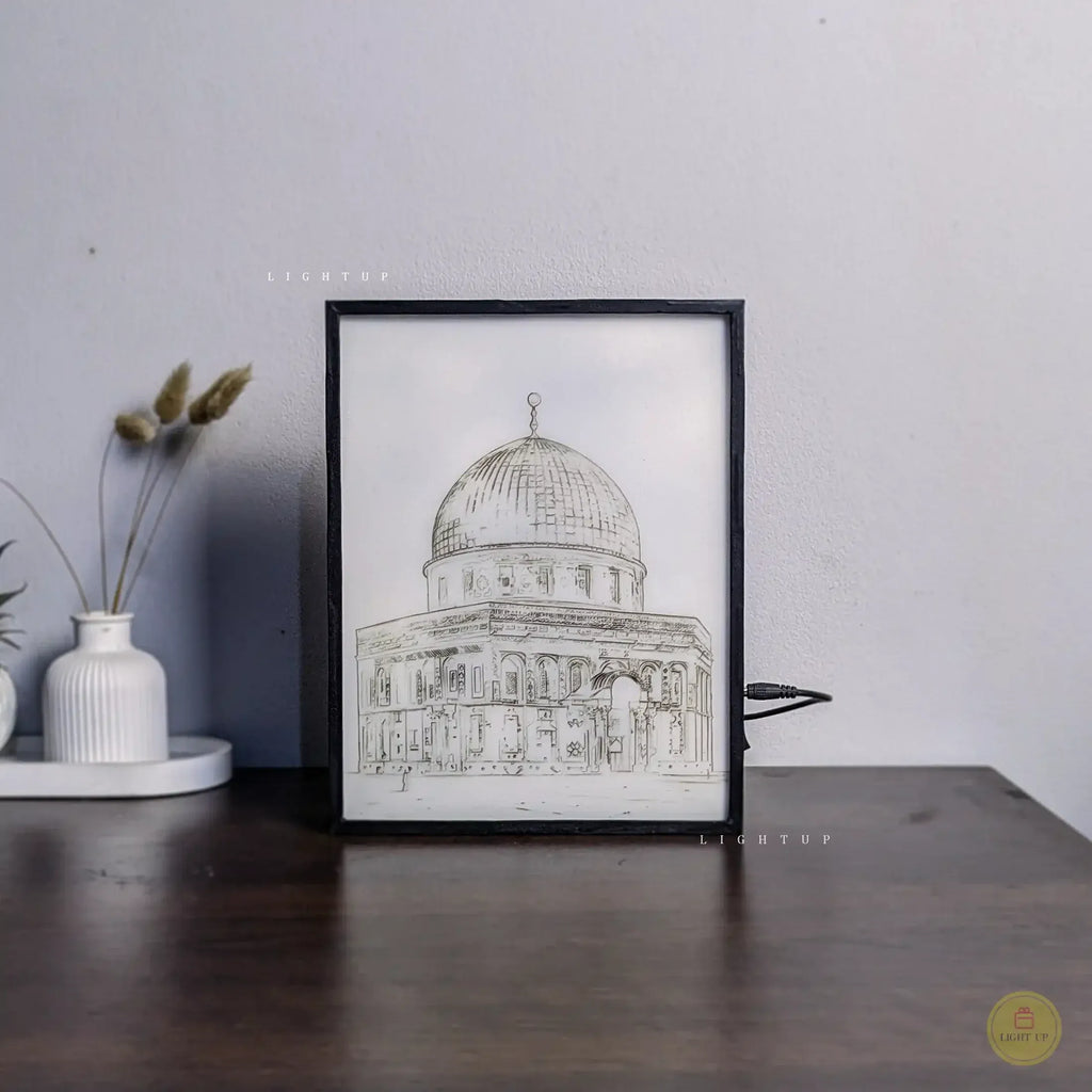 Al-Aqsa Mosque Transformation Lightbox