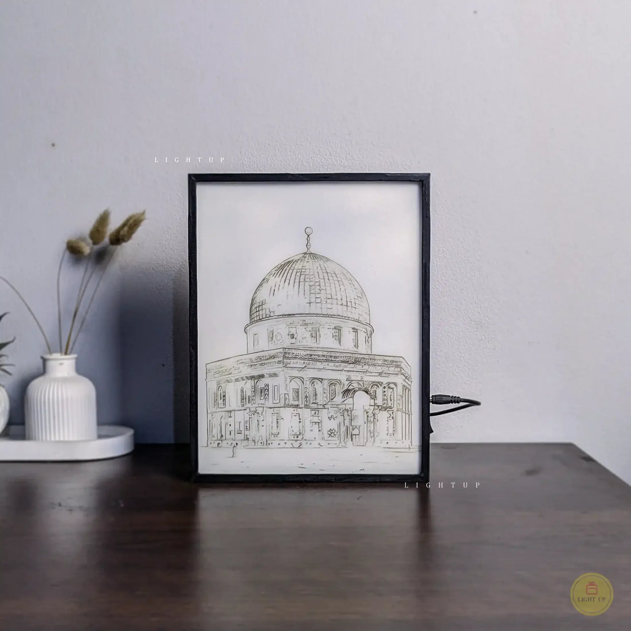 Al-Aqsa Mosque Transformation Lightbox