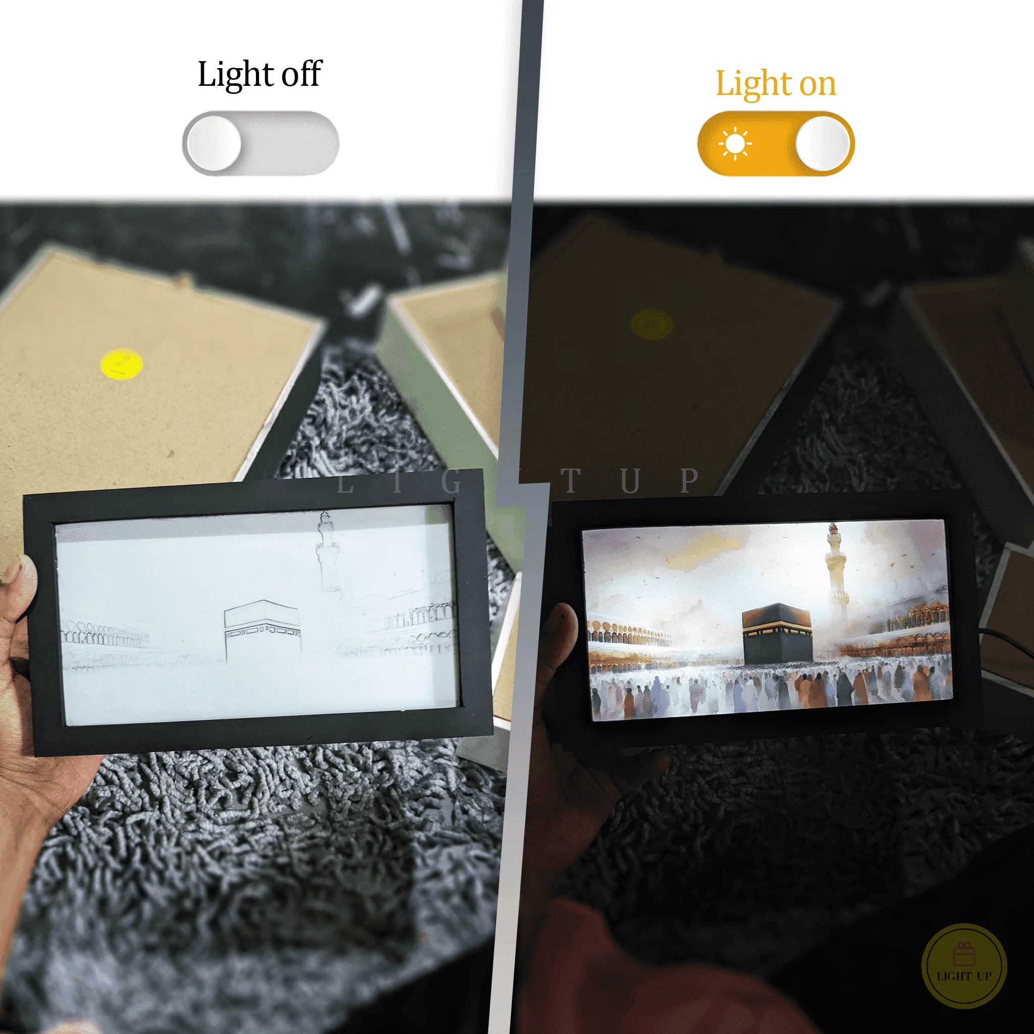 Kaaba Transformation Lightbox