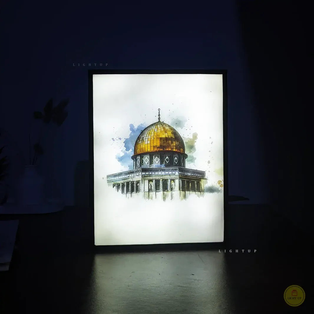 Al-Aqsa Mosque Transformation Lightbox